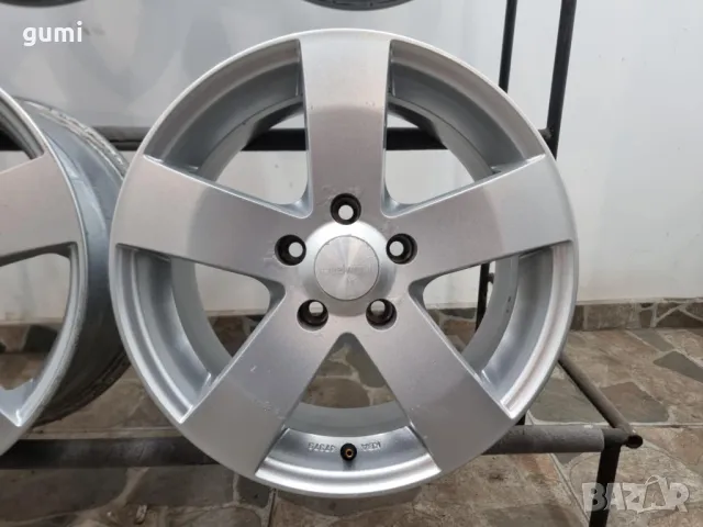 4бр 16ски джанти за  MERCEDES, AUDI, VW 5х112мм A160739 , снимка 4 - Гуми и джанти - 49023998