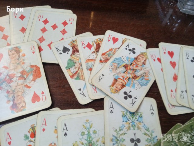 Rokoko / зелен гръб Карти за игра, снимка 7 - Карти за игра - 39666902