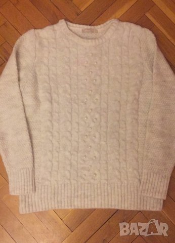 Страхотен пуловер с перли, снимка 5 - Блузи с дълъг ръкав и пуловери - 26820719