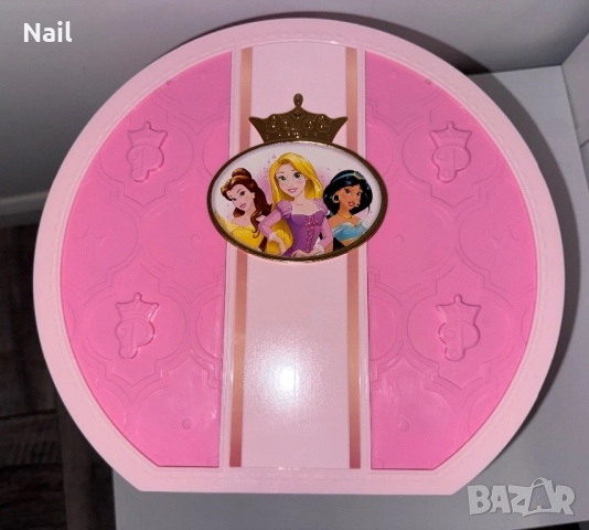 🩷Дисни принцеси - Преносима тоалетка, снимка 8 - Играчки за стая - 52355446