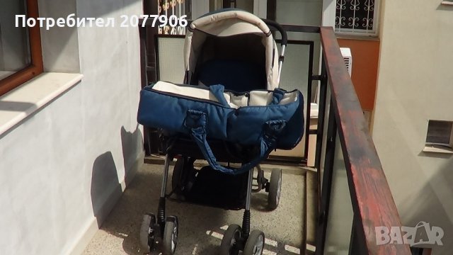 комбинирана детска/бебешка количка/ - хаук, снимка 6 - Детски колички - 36970440
