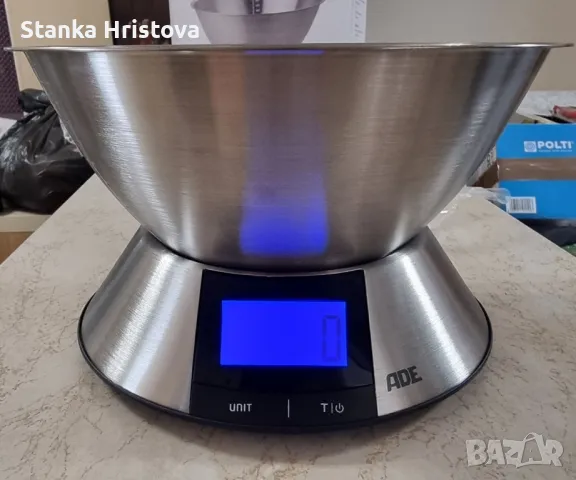 Електронна везна с купа ADE., снимка 2 - Друга електроника - 49559123