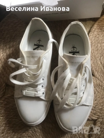 Дамски кецове Calvin Kline Jeans, снимка 5 - Маратонки - 51879075