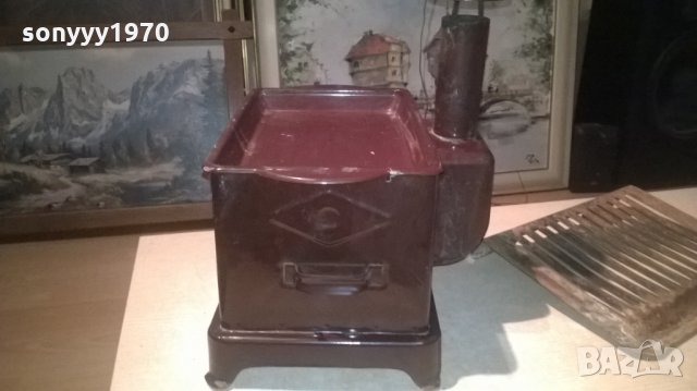 ЕМАИЛИРАНО БАРБЕКЮ-41Х40Х37СМ, снимка 7 - Печки, фурни - 27168229