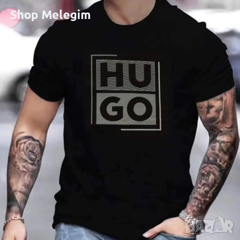 Hugo мъжка тениска , снимка 1 - Тениски - 44857349