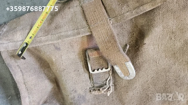 Брезентова торба калъф брезент военен армия бна военни Инструмент ретро руски руско соц руска , снимка 3 - Аксесоари и консумативи - 51423807