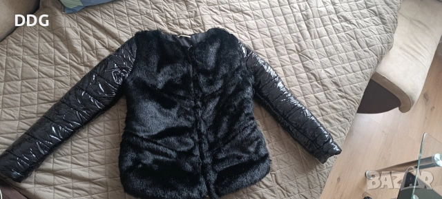 Дамско яке пух с шушляк 