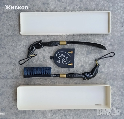 ДИзайнерски комплект обувалка и четка за дрехи „Кончета“., снимка 2 - Други - 51482057