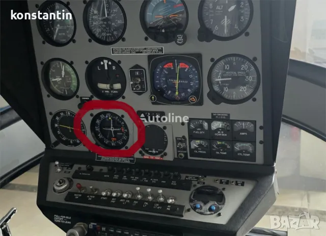 ИНДИКАТОР ОТ САМОЛЕТ/ВЪРТОЛЕТ ГЕРМАНИЯ, снимка 7 - Антикварни и старинни предмети - 47818930