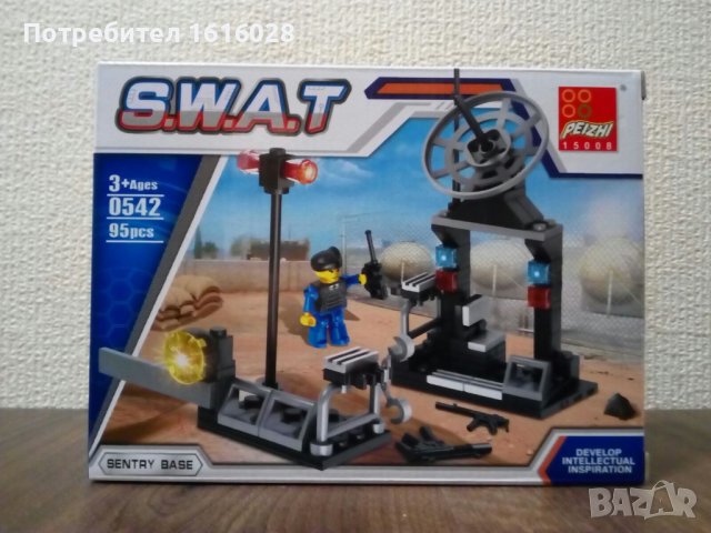 Нови конструктори SWAT 0542 и 0417 - Аналог на коструктори LEGO CITY., снимка 1 - Конструктори - 39039290