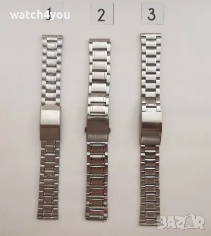 НОВА СТОМАНЕНА ВЕРИЖКА ЗА ЧАСОВНИК С ИЗВИТИ НАКРАЙНИЦИ. ЗАОБЛЕНИ ВЕРИЖКИ ЗА ЧАСИВНИЦИ.ИЗВИТА ВЕРИЖКА, снимка 7 - Каишки за часовници - 34730516