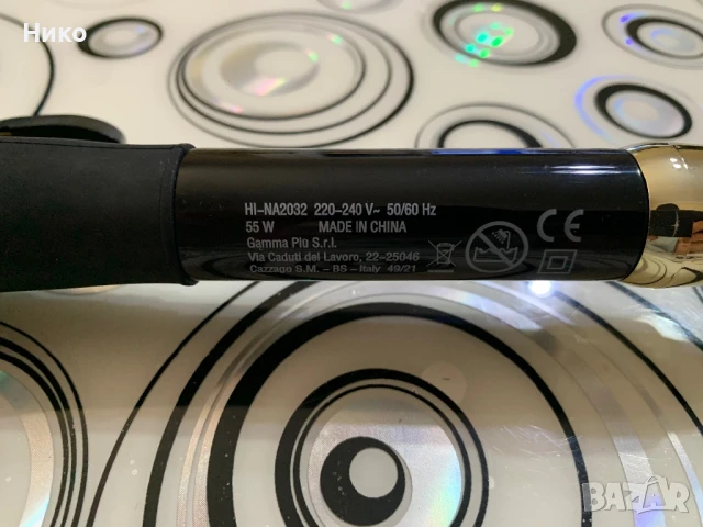 Маша за коса къдрици Gamma+, снимка 3 - Маши за коса - 51342389