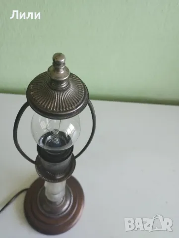 Ретро настолна нощна лампа , снимка 5 - Настолни лампи - 50152379