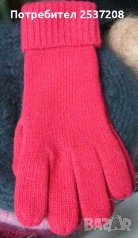 Дамски, вълнени,топли ръкавици, снимка 5 - Ръкавици - 35338570