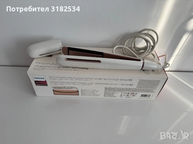 Преса за коса Philips Personalized straightening with SenselQ, снимка 11 - Преси за коса - 53521031