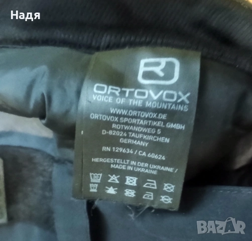Оригинален дамски ски-алпийски панталон Ortovox 2L Swisswool Andermatt Ski Pants, снимка 8 - Панталони - 52382142