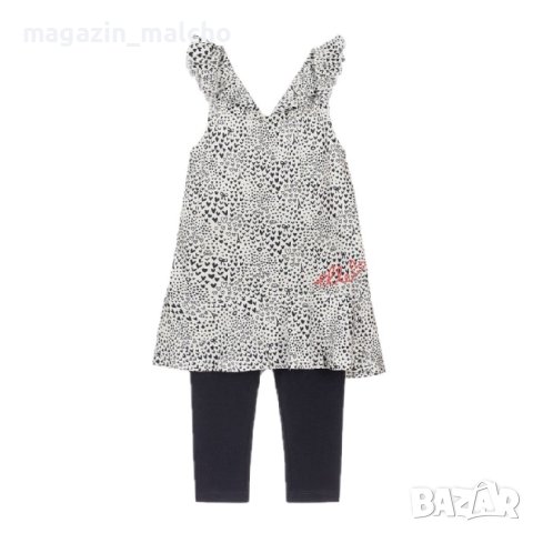 ДЕТСКА РОКЛЯ - ELLE SUN DRESS & LEGGING SET; размери: 12-18, 18-24 и 24-36 месеца, снимка 3 - Бебешки рокли - 44087672