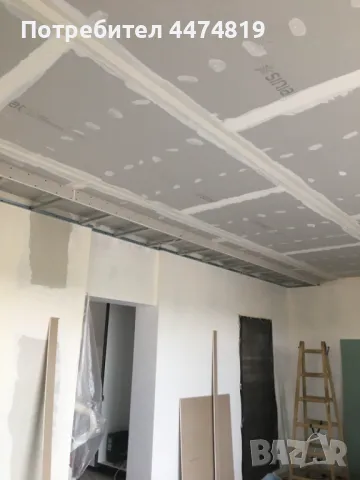 Гипсокартон, шпакловка, боядисване, снимка 17 - Други - 50308605