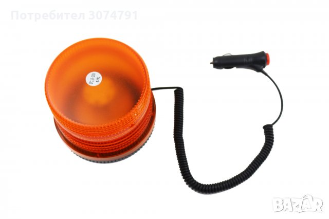 Маяк Диоден Мигащ Сигнална Аварийна Лампа с Магнит 48 LED 12V 24V, снимка 6 - Аксесоари и консумативи - 33103873