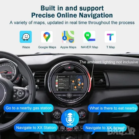 Мултимедия за BMW, Mini Cooper, Mini Clubmann, навигация. плеър, R55, R56, R57, R58, R59, R60 R61 , снимка 9 - Аксесоари и консумативи - 50207739