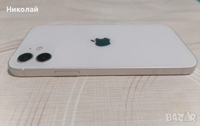 iPhone 12, 64 GB, White с гаранция, снимка 4 - Apple iPhone - 51971143