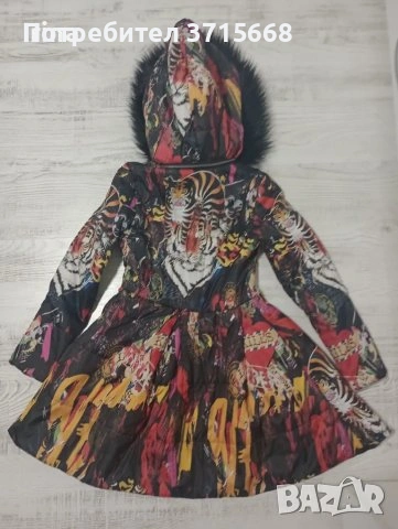 Дамско Яке Шушляк малко над коляното , снимка 7 - Якета - 51914598