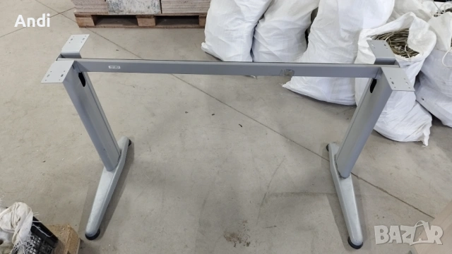 Комплект 2 крака и метална греда за бюро или офис маса, снимка 12 - Работни маси и бюра - 53216855