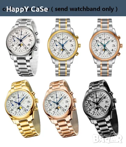 THREE SOLID Каишка за смарт часовник Huawei Watch/Samsung/Apple/Xiaomi/Garmin/Amazfit/Casio/Honor, снимка 10 - Каишки за часовници - 47904202