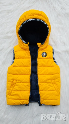 Детски елек грейка с две лица 12-18 месеца, снимка 2 - Бебешки якета и елеци - 52049203