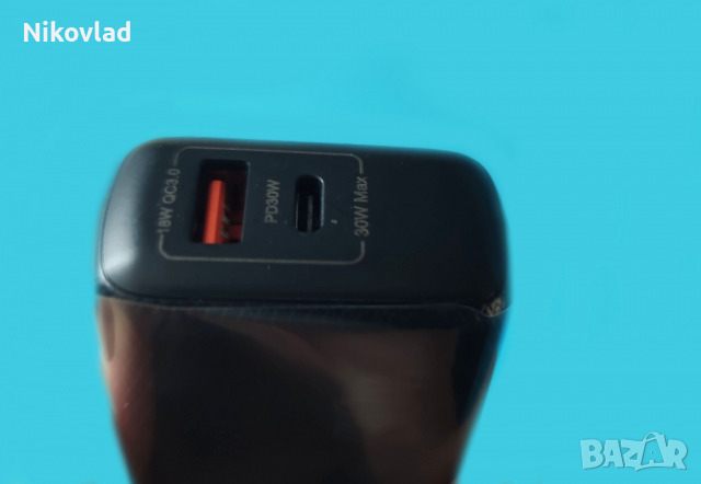 Захранващ адаптер за мобилен телефон 30W Fast Charging, снимка 3 - Резервни части за телефони - 36489493