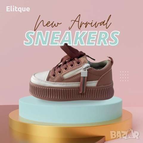 Нова колекция детско-юношески стилни кецове с платформа, снимка 11 - Детски маратонки - 52863427