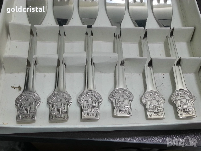 стари български вилички неръждаеми Велико Търново , снимка 2 - Антикварни и старинни предмети - 52907400