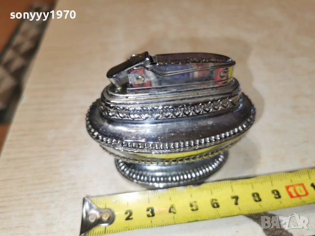 МЕТАЛНА МАСИВНА ЗАПАЛКА ОТ ГЕРМАНИЯ 1502261808LCHERY1, снимка 13 - Антикварни и старинни предмети - 53486826