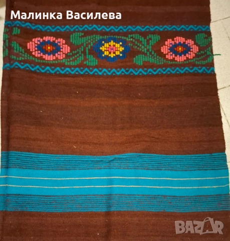 вълнен килим , снимка 3 - Покривки за легло - 52894186