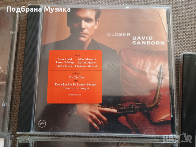 Намалено - David Sanborn set от USA, снимка 11 - CD дискове - 44907693