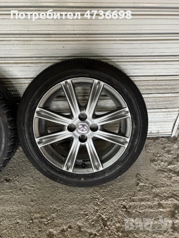 Джанти Тойота 16 4х100, снимка 5 - Гуми и джанти - 53463755