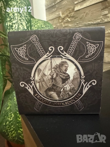 Сребърна монета 2oz., снимка 4 - Нумизматика и бонистика - 52631049