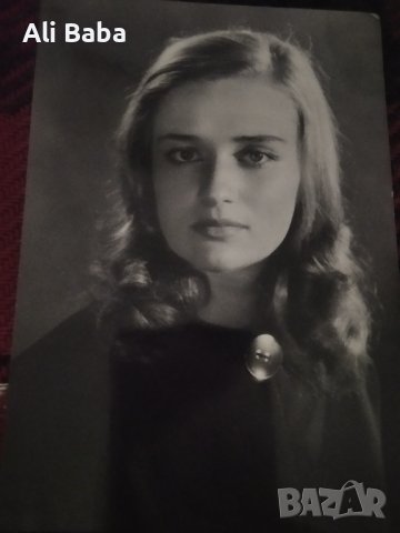 Картичка /снимка актрисата Лили Ботева, снимка 1 - Колекции - 43492897