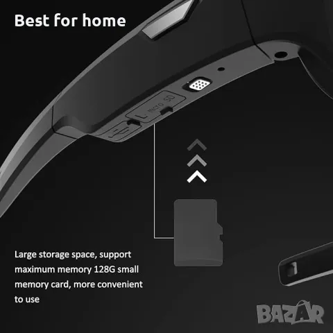 Интелигентни слънчеви очила за запис на видео, снимка 4 - Друга електроника - 49197691