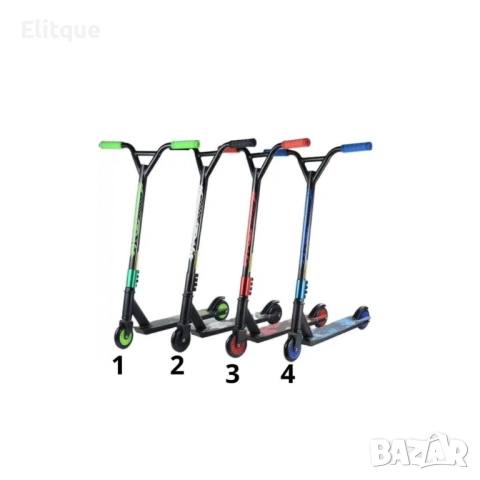 Усилена тротинетка за трикове с метална спирачка и гумени ръкохватки., снимка 10 - Други - 52869535