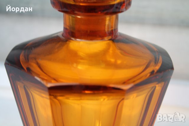 Кристален съд за алкохол Бохемия, снимка 6 - Антикварни и старинни предмети - 38516182