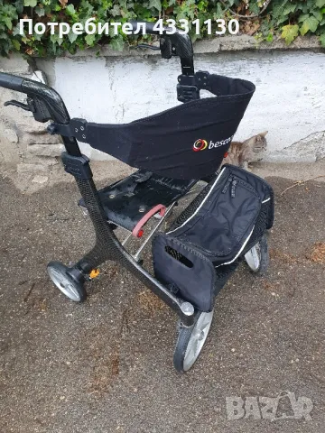 ролатор ,проходилка за възрастни карбонова, снимка 6 - Ролатори - 50250017