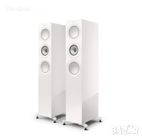 KEF R7 ТРИЛЕНТОВИ ПОДОВИ /СТОЯЩИ ТОНКОЛОНИ, снимка 4 - Тонколони - 49878394
