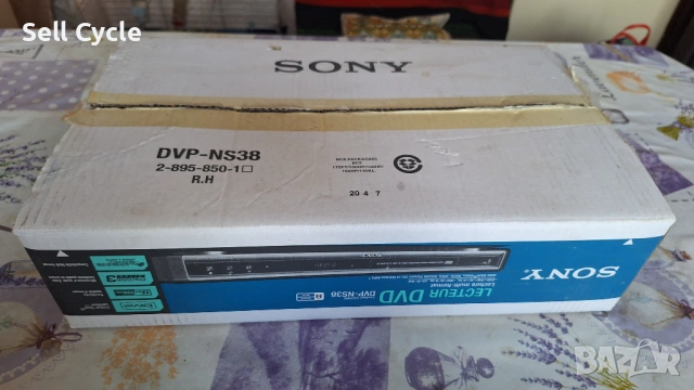 ✅CD/DVD ПЛЕЪР SONY DVP-NS38❗, снимка 6 - Плейъри, домашно кино, прожектори - 53241538