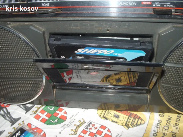  стерио радио касетофон марка Sharp/модел;GF3939 Y, снимка 5 - Радиокасетофони, транзистори - 49261257