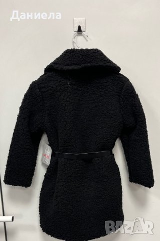 Меко палтенце с колан, снимка 4 - Детски якета и елеци - 42940258