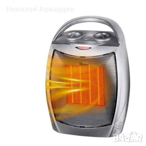Керамична печка Upwsma, 1500 W, керамичен нагревател, вентилация/топъл въздух/горещ въздух, снимка 5 - Отоплителни печки - 52390341