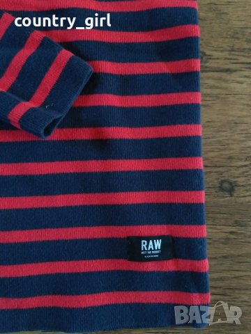 g-star exly stripe r knit wmn - страхотна дамска блуза, снимка 6 - Блузи с дълъг ръкав и пуловери - 26771639