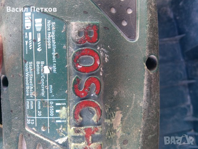 Перфоратор BOSCH - оригинален, снимка 3 - Бормашини - 27507871
