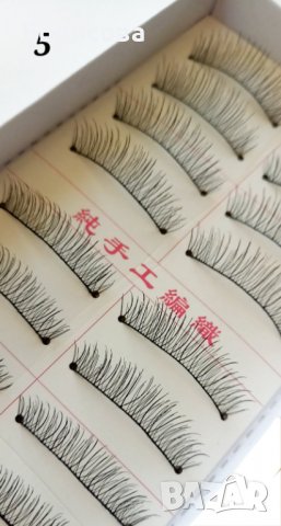 Черни изкуствени мигли , снимка 4 - Козметика за лице - 30938973